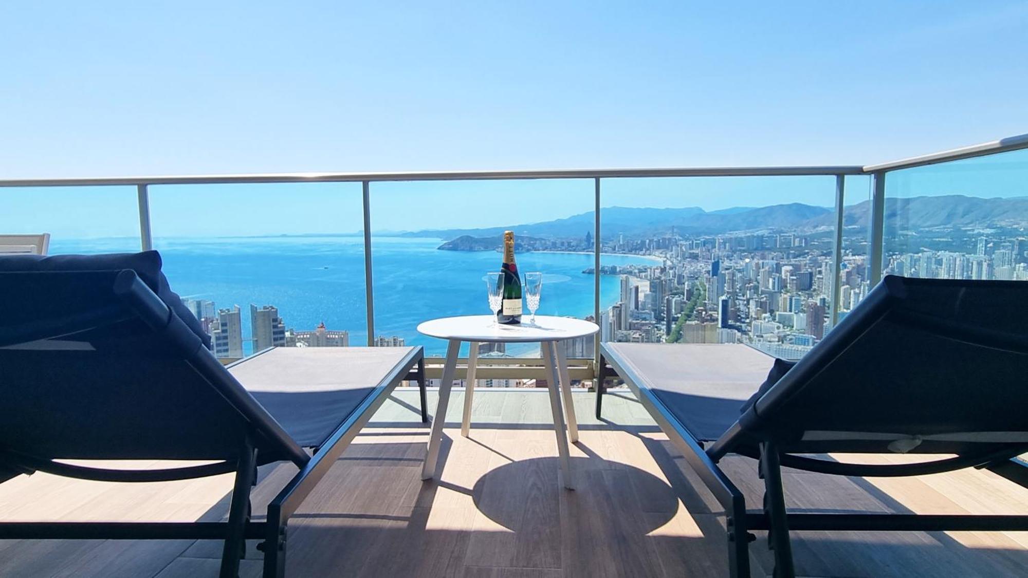 Skyscraper Apartment With Panoramic Views - Floor 38 Benidorm Eksteriør bilde