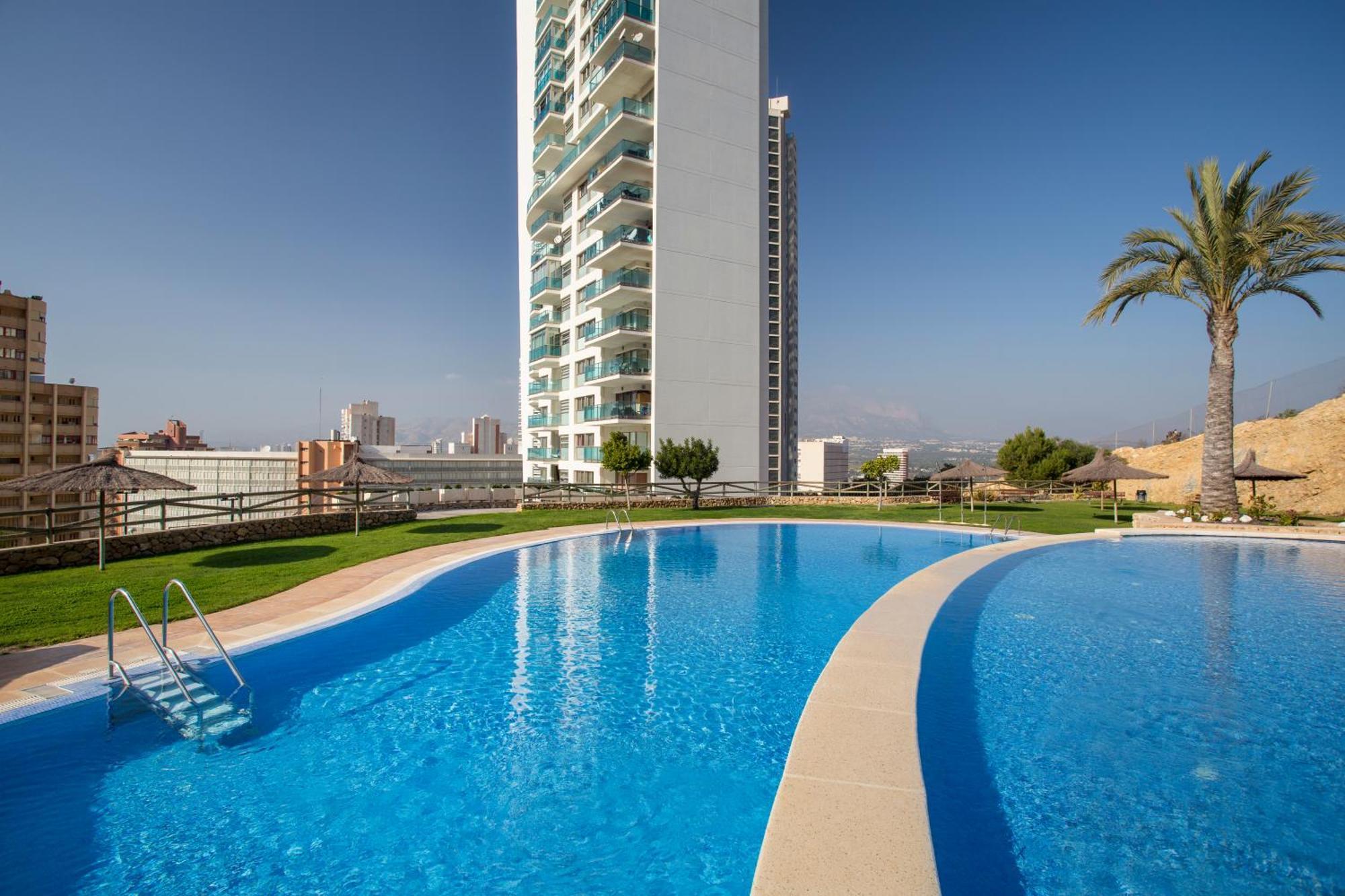 Skyscraper Apartment With Panoramic Views - Floor 38 Benidorm Eksteriør bilde